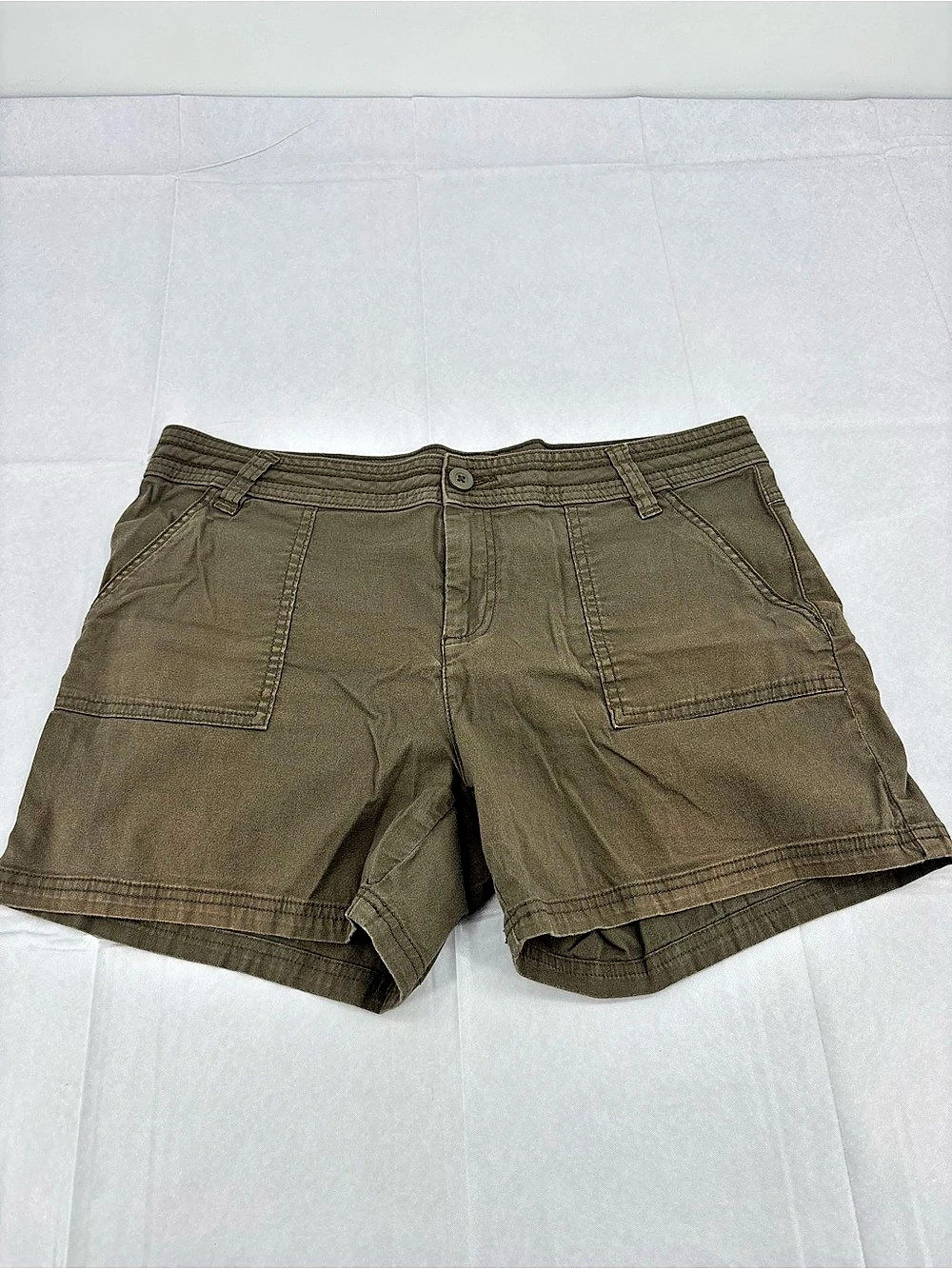 prAna Kittle Short Cargo Shorts in Brown Waist 14